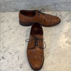 Allen Edmonds Size 9 Men's Brown Leather Clifton Dress Shoes